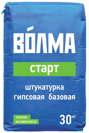 Смесь сухая цементная штукатурная "ВОЛМА-Старт", 30 кг